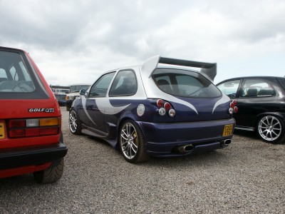 Ford Fiesta Modified Silver Blue: click to zoom picture.