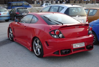 Hyundai Coupe Modified: click to zoom picture.