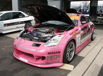 Nissan 350Z Drift Car: click to zoom picture.