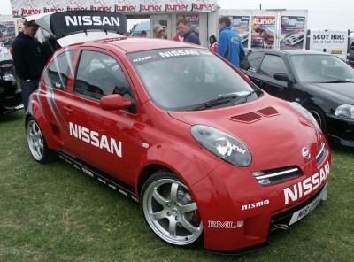 Nissan Micra Tuned: click to zoom picture.