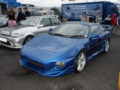 Toyota MR2 Front Bumper Modified: click to zoom picture.