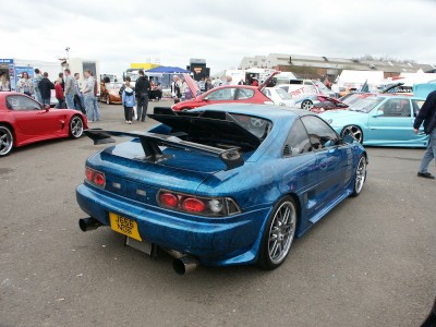 Toyota MR2 Mk2 Blue Marble Effect Centre Pillar Spoiler: click to zoom picture.