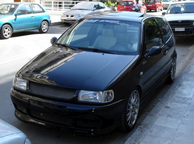 VW Polo Modified Front: click to zoom picture.